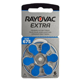 Rayovac Hearing Aid Batteries size 675